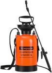 VIVOSUN 5L Pump Pressure Sprayer, Pressurized Lawn & Garden Water Spray Bottle with Adjustable Shoulder Strap, for Spraying Plants, Garden Watering and Household Cleaning