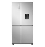 Hisense RS840N4WCE Non-Plumbed American Style Smart Fridge Freezer - Stainless Steel