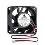 60mm Computer Fan 12V PC Fan 60 x 25mm Case Fan 4500 RPM High Speed Axial Fan 6CM DC Brushless Cooling Fan For Xbox DVR Router Projector Fan Replacement Ventilation Exhaust