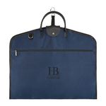Travel Suit Carrier Bag (Light) for 1-2 Suits 40" - Elegant Business Suit Cover with Shoulder strap - Garment Bags for Men and Women - Breathable - Foldable - Clothes Without Creases - Niles Navy Blue
