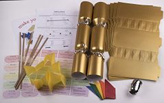 Brimtoy 10 X Make your own Large (14” / 35cm) cracker kit - Gold