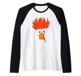 The Muppets Beaker Face Raglan Baseball Tee