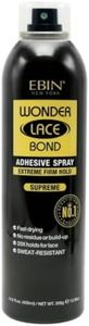 EBIN NEW YORK Wonder Lace Bond Adhesive Spray (Supreme Hold, 14.2oz/ 400ml)