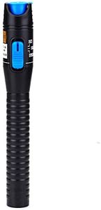 1 KM tipo pluma de aleación de aluminio Localizador de fallos visuales de cable de fibra óptica, medidor de cable de fibra óptica, conector universal para mantenimiento de ingeniería de CATV