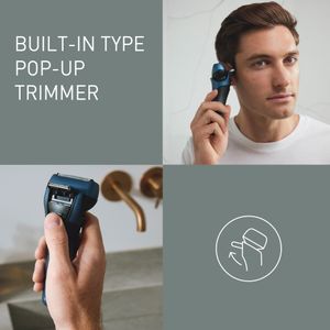 Panasonic 3-Blade Wet & Dry Electric Shaver – Cordless Razor
