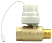 FloodStop Water Heater Leak Detector Motorized Valve, 3/4" NPT MIP x FIP