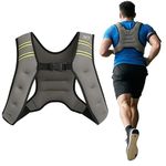 Bodystation Neoprene Weighted Vest for Men & Women – Durable & Comfortable Workout Vest for Fitness, Running, CrossFit, Strength Training & Cardio – Heavy-Duty Design for Home & Gym Use