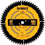 DEWALT Table Saw Blade, 10 in, 60 T