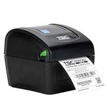 TSC DA210 Desktop Direct Thermal Label Printer for Postage, Shipping Tags, Receipts, Barcodes, Retail, Small Business, School, Home Office, and Stickers USB Connection, 4 Inch Width