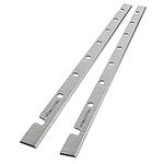 POWERTEC 12809 12-1/2" HSS Planer Blades Replacement for DeWalt DW7332 DW733 - Set of 2