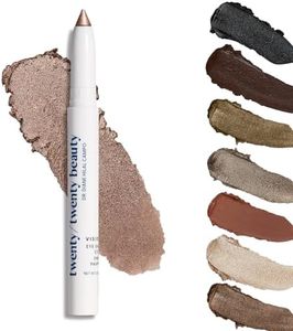 twenty/twenty beauty Visionary Eye Shadow Stick – Shimmer Cream Eye Shadow Pencil - Safe for Sensitive Eyes - Ophthalmologist Developed – Vegan, Cruelty-Free, Clean Ingredients (Rose Colored Glasses)