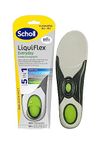 Scholl LiquiFlex Everyday S Comfort Insoles, More Memory Foam and Arch Support, Unisex, 1 x 2 Pieces, Yellow