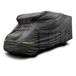 Maypole Motorhome Cover up to 5.7M or 19ft 4-Ply Breathable Water Resistant, Dark Grey