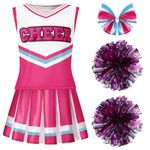 Spooktacular Creations Child Girl Pink Cheerleader Costume-S