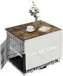 VIE DE AMAN Dog Crate Topper Wood f