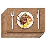 Maxpearl Faux Leather Placemats Set