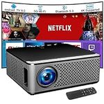 【Netflix support】Smart TV Projector