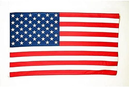 Drapeau Etats-Unis 180x120cm Polyester léger - GRAND Drapeau américain - USA 120 x 180 cm - AZ FLAG