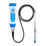 MARIVIA Apera Instruments PH60-HF Handheld pH Meter Tester Kit with LabSen 835 ATC pH Electrode for Lab-Grade pH Measurement in Liquids Containing Strong Acid or Hydrofluoric Acid