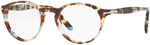 Persol PO3092V - 9050 Eyeglass Lens AZURE BROWN w/DEMO Lens 48mm