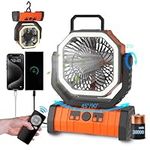 ADUST Camping Fan Battery Operated 