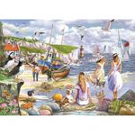 The House of Puzzles - Big 500 Piece Jigsaw Puzzle - Sea Shore Breezes