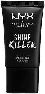 NYX Professional Makeup Shine Killer Primer, Makeup Primer Base, Mattifying Charcoal Powder for Shine and Oil Reduction, Vegan Formula, 20 ml
