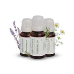 Xaliven Essential Oil Combo of Lavender, Chamomile and Rosemary for Skin Care, Hair, Stress Relief|Anti-Inflammatory|Ecocert Certified Organic 100% Pure Natural Undiluted|Pack of 3(Each 15ml)