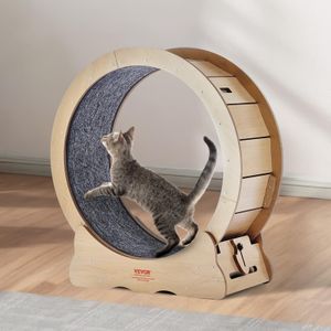 VEVOR Large Cat Exercise Wheel – Sturdy Indoor Pet Running Wheel