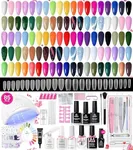 beetles 85 Pcs Gel Nail Polish Kit