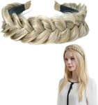 STHEJFB Wide Braided Headband Hoop 