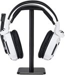 Headphone Stand Hanger, Universal Aluminum Metal Headphone Holder for AirPods Max,HyperX Cloud II,Xbox One,Turtle Beach,Sennheiser,Sony,Bose,Beats PC Gaming Headset Display&Wireless Headphone (Black)