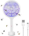 Bug Zapper Racket Electric Fly Swatter, 3000V Mosquitoes Insect Pest Killer Lamp Bugs Trap Catcher Flying Killer for Kitchen, Home, Garden Indoor Outdoors