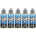 Rodeo Vape Liquid 5 x 100ml Blueberry Vape Juice E Liquid 70/30 Ecig Juice Cigarette Liquid Sub Ohm Juice Flavoured E Juice E Cigarette E-Liquid Nicotine Free Vape Short Fill