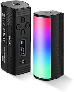 NEEWER Bâton Lumineuse magnétique Portables, Mini bâton LED RVB 360° avec Batterie Rechargeable 2500mAh, 2500-8500K Dimmable Camera Tube Light pour Photographie TikTok Youtube Vlog, TL96RGB