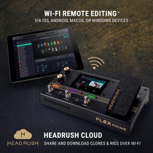 HeadRush Flex Prime Multi-Effects Guitar Pedal – Versatile FX Processor
