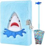 PJDRLLC Shark Diary for Boys with L