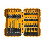 INGCO 45pcs Impact Screwdriver Bit Set Drill Bit Sets in Case with HSS Drill Bits, Magnetic Nuts, Screwdriver Bit Holder AKDL24502