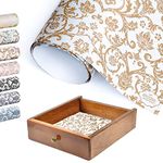 Pacific Sandalwood Scented Drawer Liners - Royal Damask by Elodie Essentials