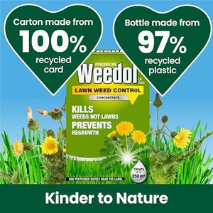 Weedol Lawn Weedkiller Concentrate, 1L – Kills Weeds Not Lawns