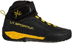 La Sportiva Men's TX Canyon Approach/Hiking Shoes, Black/Yellow, 10.5-11