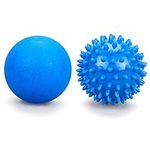 SYOURSELF Premium Massage Balls, 2 Pack Eco-friendly Muscle Massage Firm Lacrosse Ball Trigger Point-Deep Tissue Myofascial Release Physical Therapy for Pain Relief, Exercise, Yoga