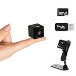 Mini Spy Camera, Nanny Cam, FHD 1080P Mini Camera, Hidden Cameras for Home, Night Vision, Motion Detection, Wide Angle, Spy Cam for Indoor/Outdoor with 32G TF Card, No WiFi 【2024 New Version】