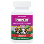 NaturesPlus Animal Parade Chewable Inner Ear Support - Natural Cherry Flavour - Chewable Probiotics Supplement for Kids - Vegetarian, Gluten Free - 90 Animal Shaped Tablets