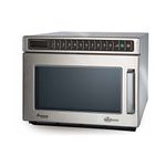 Amana Commercial HDC212 Amana Heavy Duty Compact Commercial Microwave Oven, 2100W, Stainless Steel