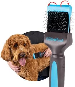The Doodle Brush - Dog Brushes for Grooming, Dog Brush for Cockapoo, Poodle Brush, Cavapoo, Dog Grooming Brush Flexible Slicker Dog Brush, Dog Brush for Long Haired Dogs, Cockapoo Gifts - Single Head