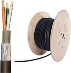 All Lengths SWA Steel Wire Armoured 2.5mm 3 Core Cable Outdoor Cable 6943X (50m)