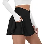 DLOODA Tennis Skirt for Women with 