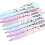 Zebra Z-Grip Smooth Sweetie/Blush Ballpoint Pen - 1.0mm - Black Ink - 2 of Each Barrel - Pack of 8