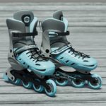 Lifelong Skating Shoes- Roller Skate Shoes-4 Wheels Inline Skates-Skating Shoes for Boys&Girls-Skate Scooter-Liner Skates-Roller Shoes-1 Pair of Skates, Large Euro Shoe Size 39-42,Blue